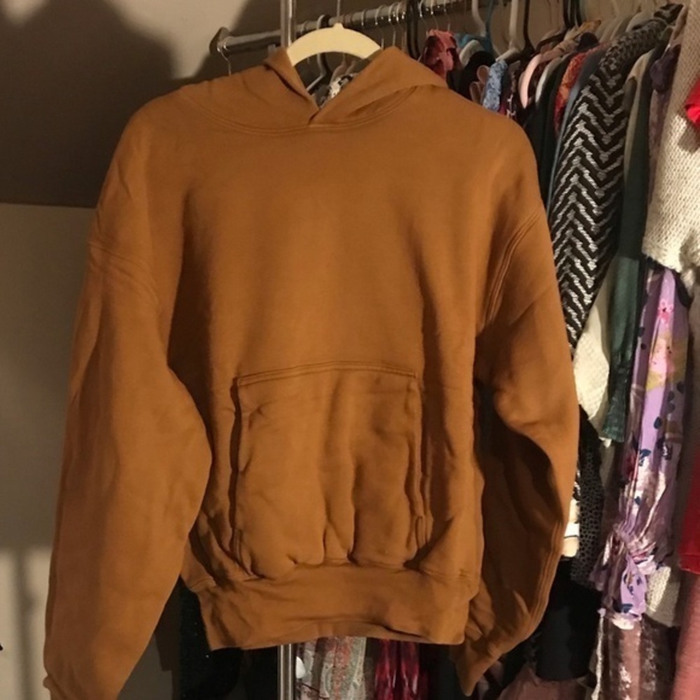 Yeezy Brown Hoodie, NWOT Medium NO Tags but New in Bag